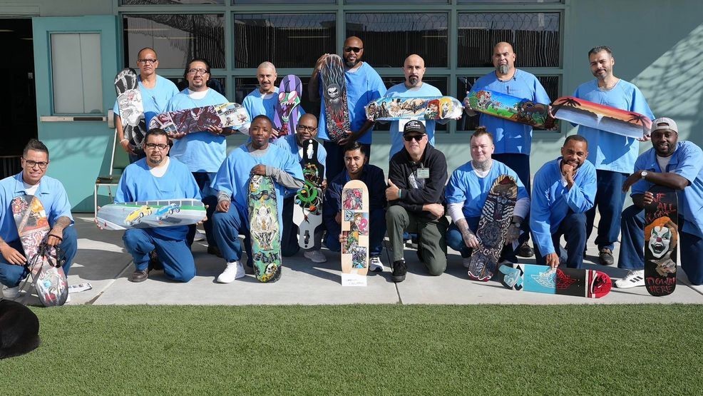 Subasta de arte de prisioneros en eBay apoya a los jóvenes del Valle Central (Foto: Fresno Skateboard Salvage)
