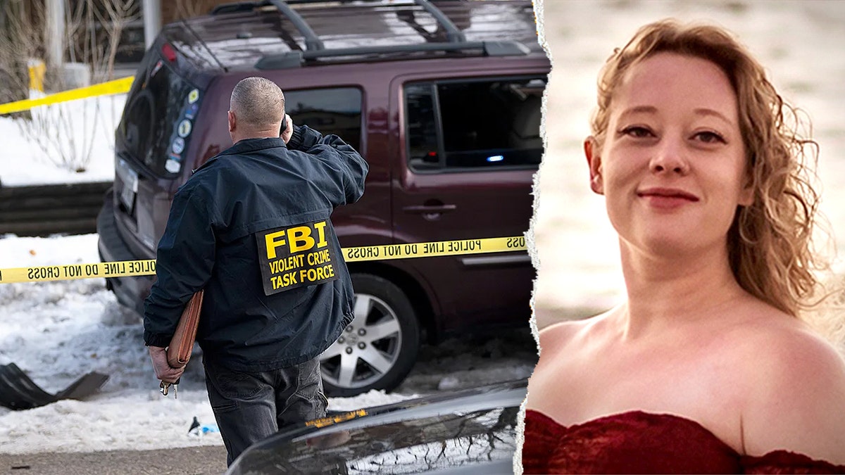 Imagen compartida de un agente del FBI y Renee Good