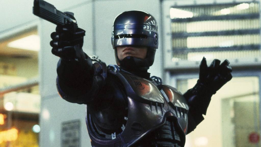 Peter Weller como RoboCop en RoboCop (1987)