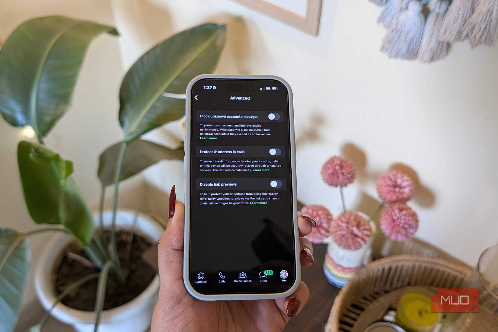 Configuraciones avanzadas en WhatsApp