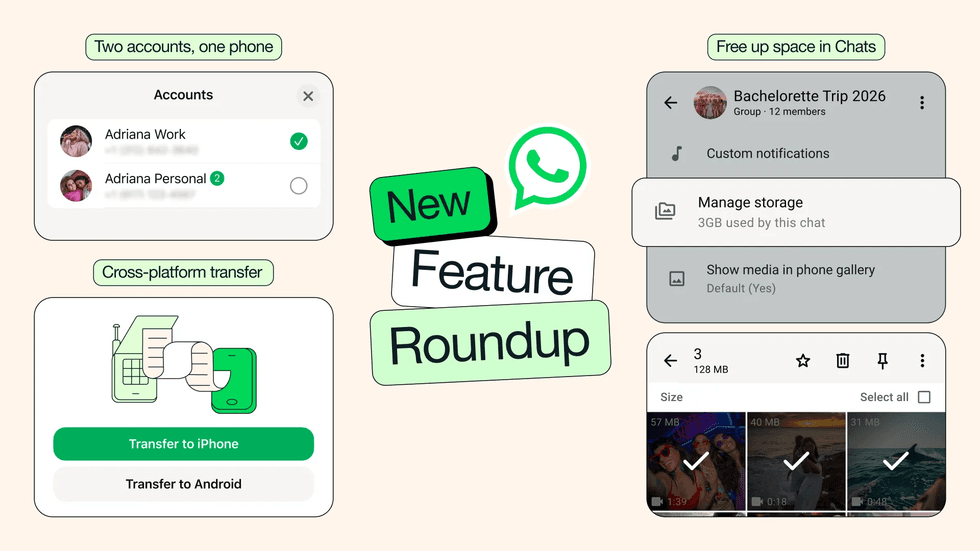 Nuevas funciones de whatsapp
