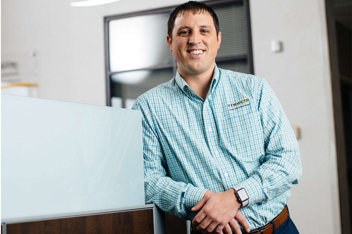 Dustin Bonn, vicepresidente de TI de Marco Dustin Bonn, vicepresidente de TI de Marco